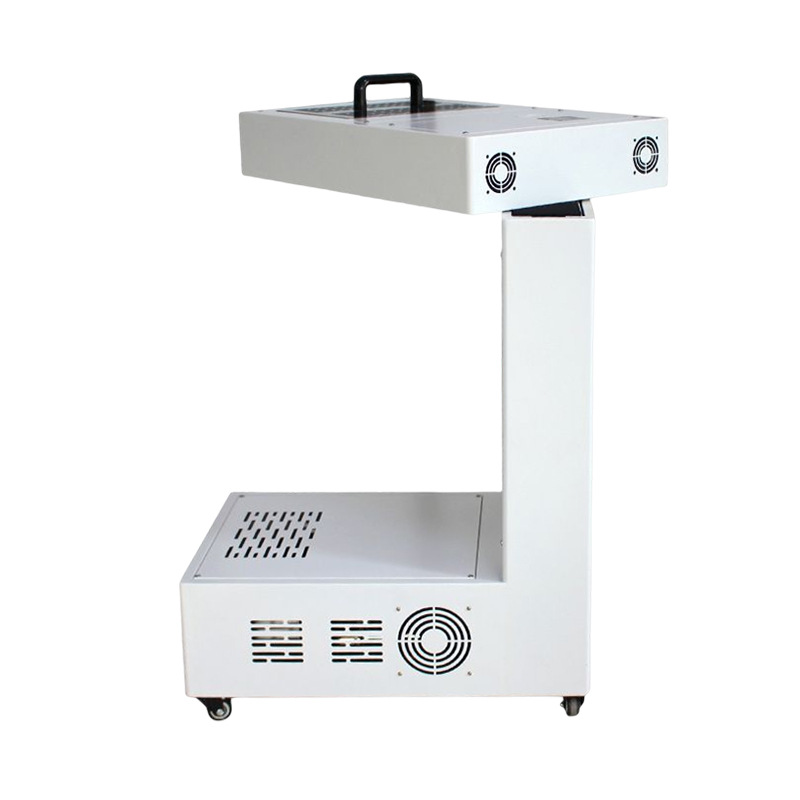 Steam suspension therapy device, smoke purification